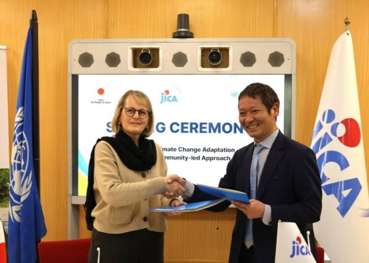 توافق ۱۰ میلیون دالری جیکا و سازمان ملل برای تقویت تاب‌آوری اقلیمی در کشور