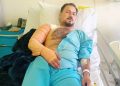 در پی ابتلا به سرطان بدخیم، دست راست اسحاق داراب ثاقبی قطع شد