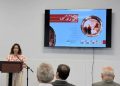رونمایی از سومین رمان منیژه باختری در کانادا